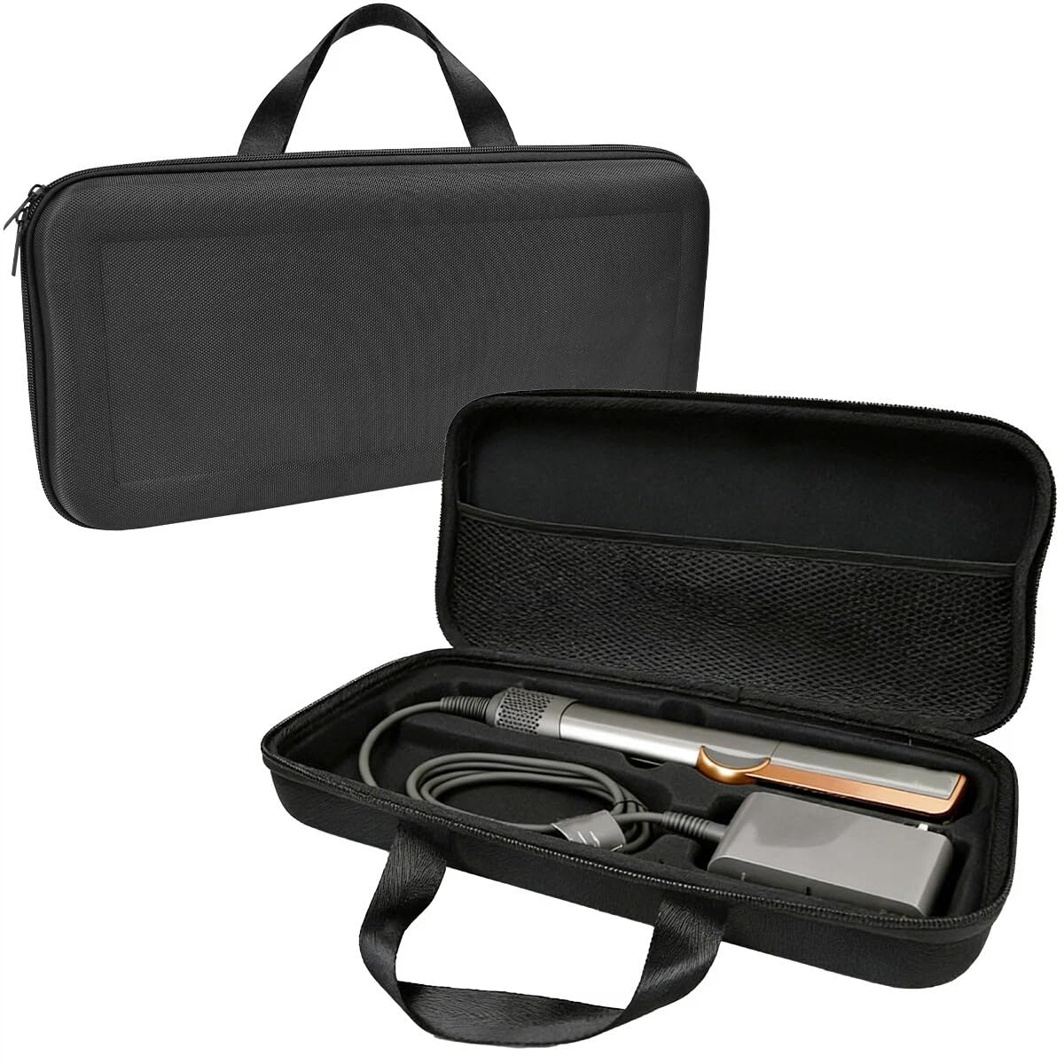 Custodia Rigida,Custodia Rigida da Viaggio per Piastra per Capelli e Accessori, Protettiva e Portatile (42 * 22 * 8cm)