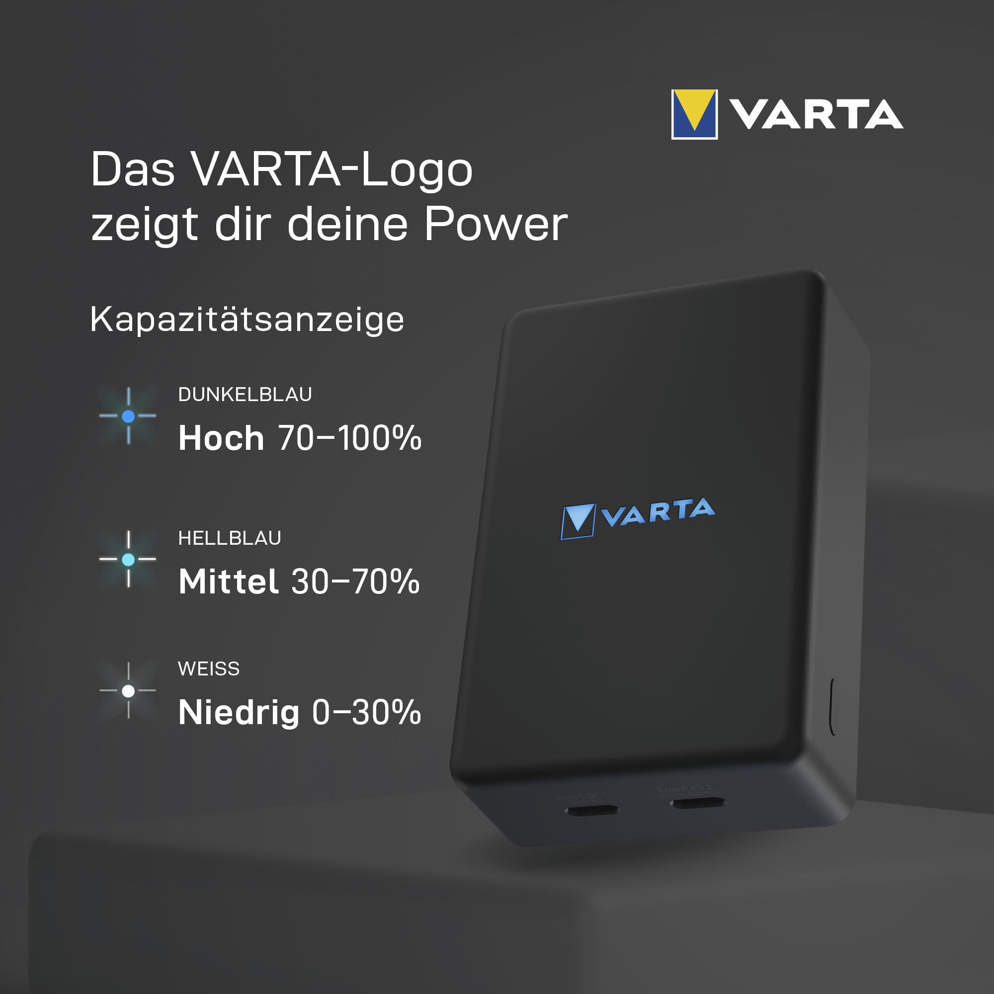 Varta Power Bank 10000 mAh – Bild 2