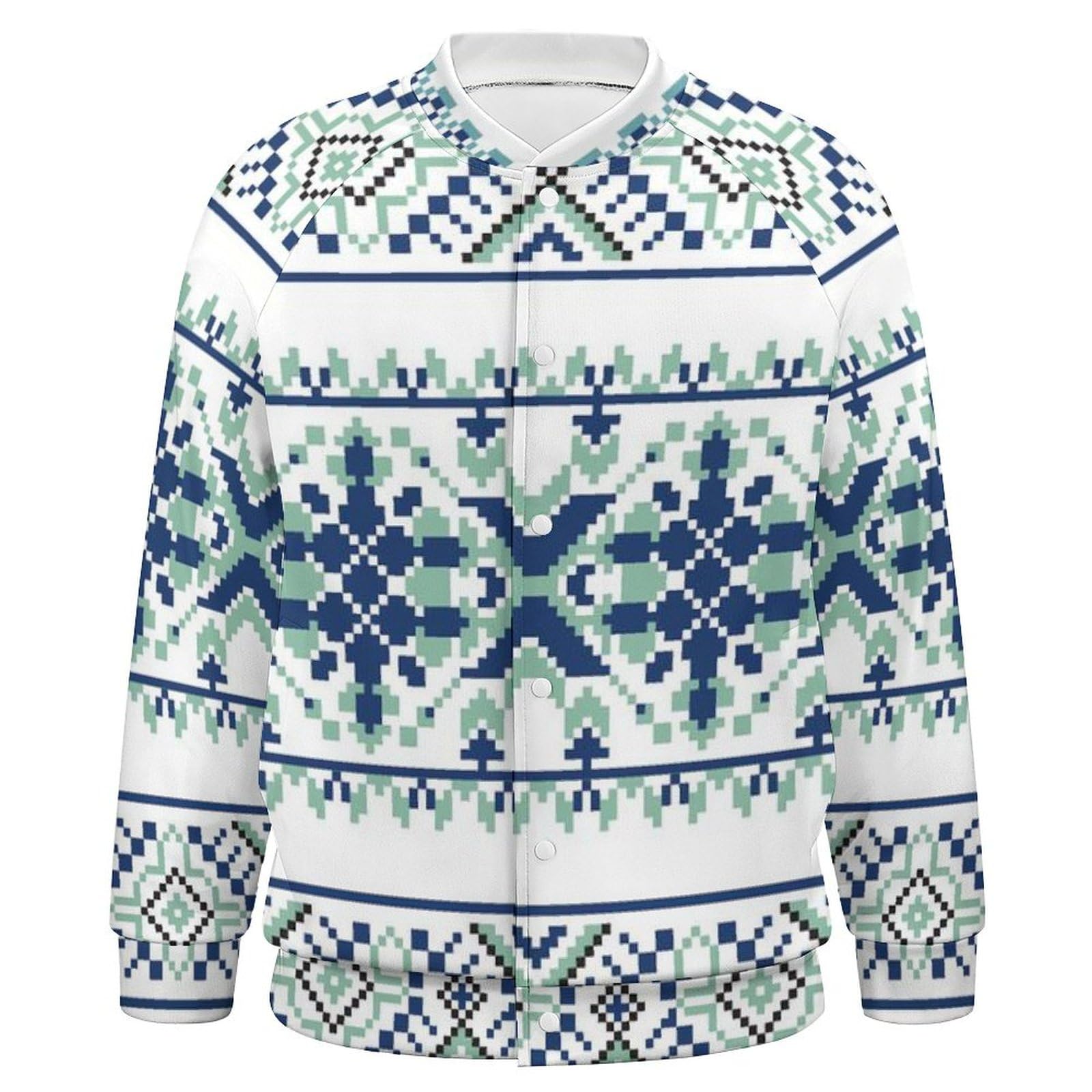 Amazon.co.jp: スタジャン エスニック柄 クロスステッチ テクスチャー