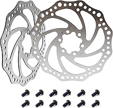 Disque de Frein VTT Frein à Disque 160mm frein de vélo en acier Frein à Disque Avant et Arrière