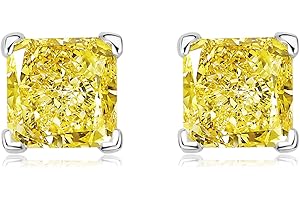 Stunning Sterling Silver Diamond Earrings for Radiant Elegance