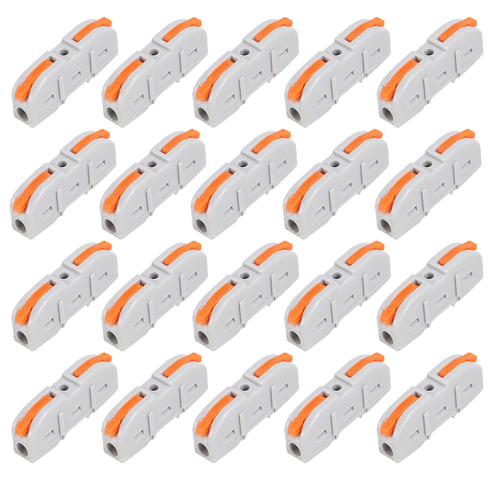 DIANN 20pcs Lever Wire Connectors 1 to 1 Inline - electrical connectors | Mubboo