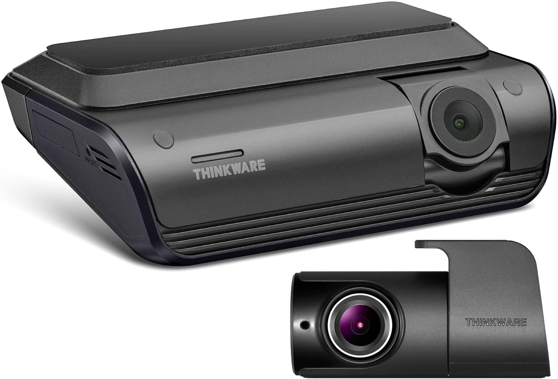 THINKWARE Q1000 QHD Dash cam Front and Rear, Built-in Wi-Fi GPS, STARVIS Night Vision, 24H Parking Mode, Sensor, G-Sensor, HDR, 156° Wide Angle, Free 32GB Card