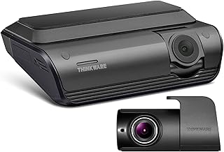 Thinkware Q1000 2K QHD Dual On-Dashboard Camera Video Recorder Dashcam for Cars 32GB Built-in WiFi GPS Parking Mode Motion Detection Night Vision Sony Sensor G-Sensor HDR 156° Wide Angle