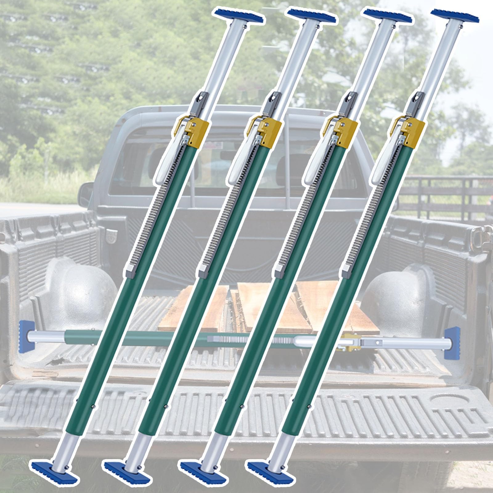 GYEQXKT Adjustable Cargo Bar for Secure Load Stabilization in Pickup Trucks and Semi Trailers
