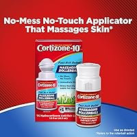 Vista 6 de Cortizone-10 Alivio de Picazón de Máxima Potencia con Rodillo Masajeador, 1% Hidrocortisona, Acción Rápida, Líquido Antipicazón para Picaduras