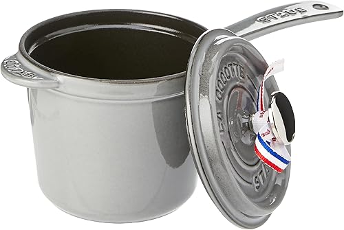 Miniatura 2 de STAUB Fonte 1281418 - Cacerola (hierro fundido, 5.5 in), color gris grafito