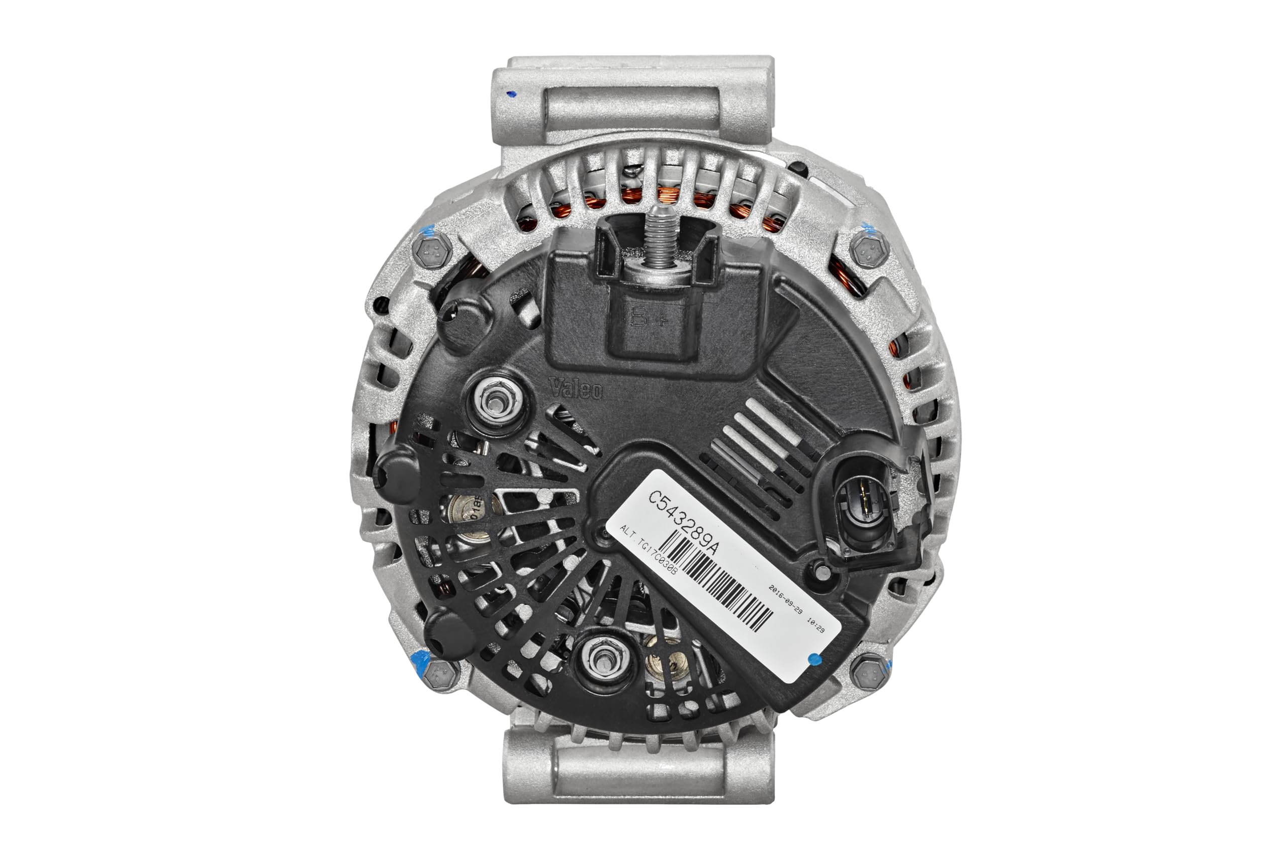 Valeo Alternatore 439546 - 180 Amp - 7 Scanalature - 14 V | Compatibile con: CHRYSLER 300C, 300C Touring, JEEP COMMANDER, GRAND CHEROKEE III, MERCEDES-BENZ C-CLASS, C-CLASS