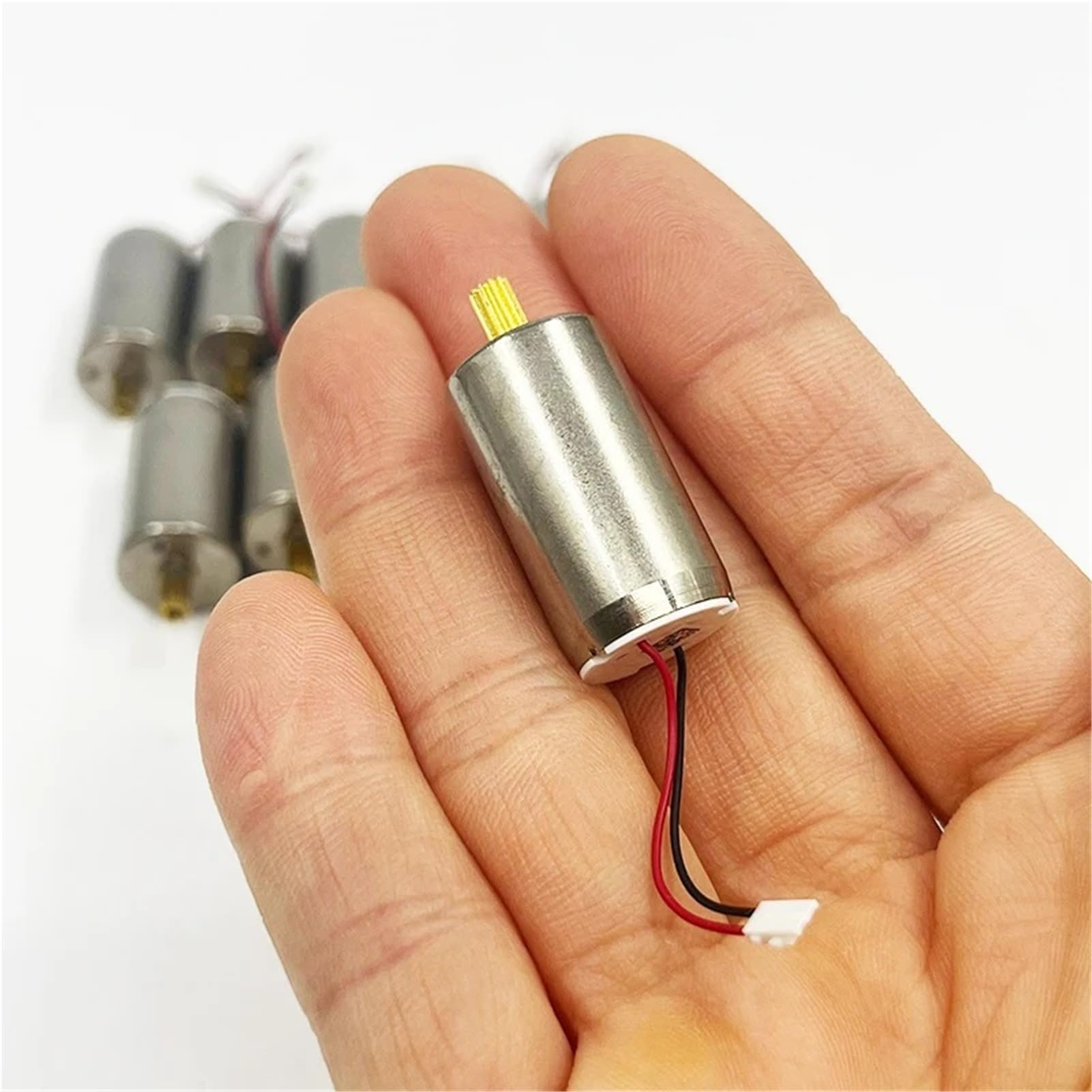 3/5/10 pezzi 13mm*24mm Motore senza nucleo DC 1.5V-3.7V 14500RPM ad alta velocità con ingranaggio a 11 denti del rotore a 5 poli for robot Parte di riparazione(5pcs)