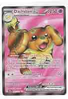 ⭐︎SHOHEBX⭐︎ Amazon.com: Pokemon - Dachsbun ex 169/142 Stellar Crown SIR
