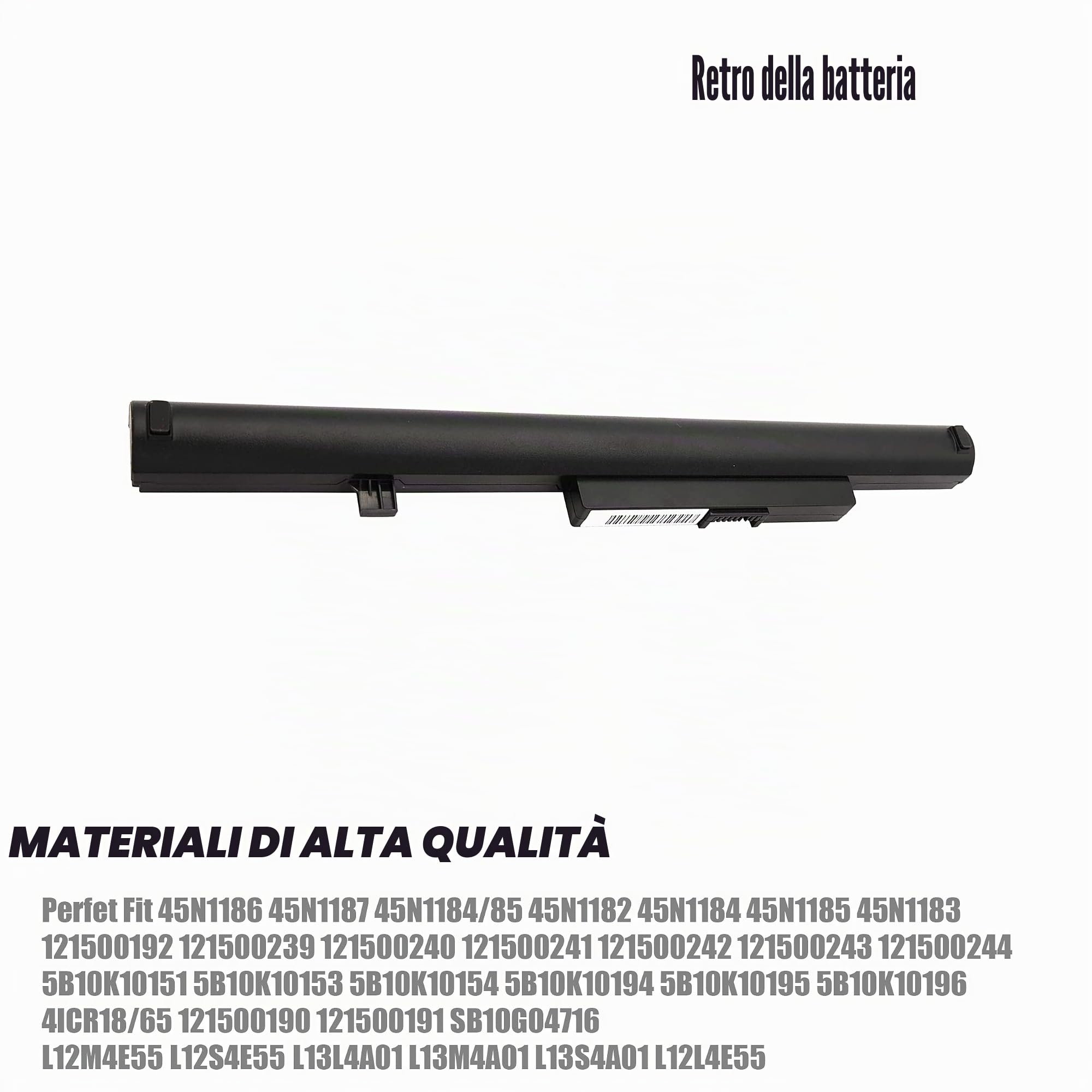 BLESYS L13S4A01 Batteria per Lenovo B50-70 (80EU) B50-30 (80ES) B50-80