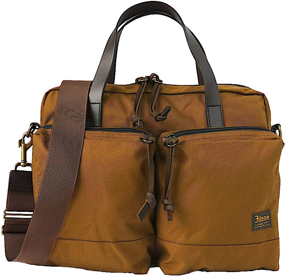 Amazon.co.jp FILSON フィルソン 20049878 DRYDEN BRIEFCASE WHISKEY ドライデン