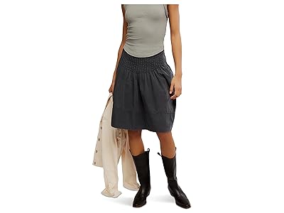 Free People Peyton Pintuck Midi Skirt Women