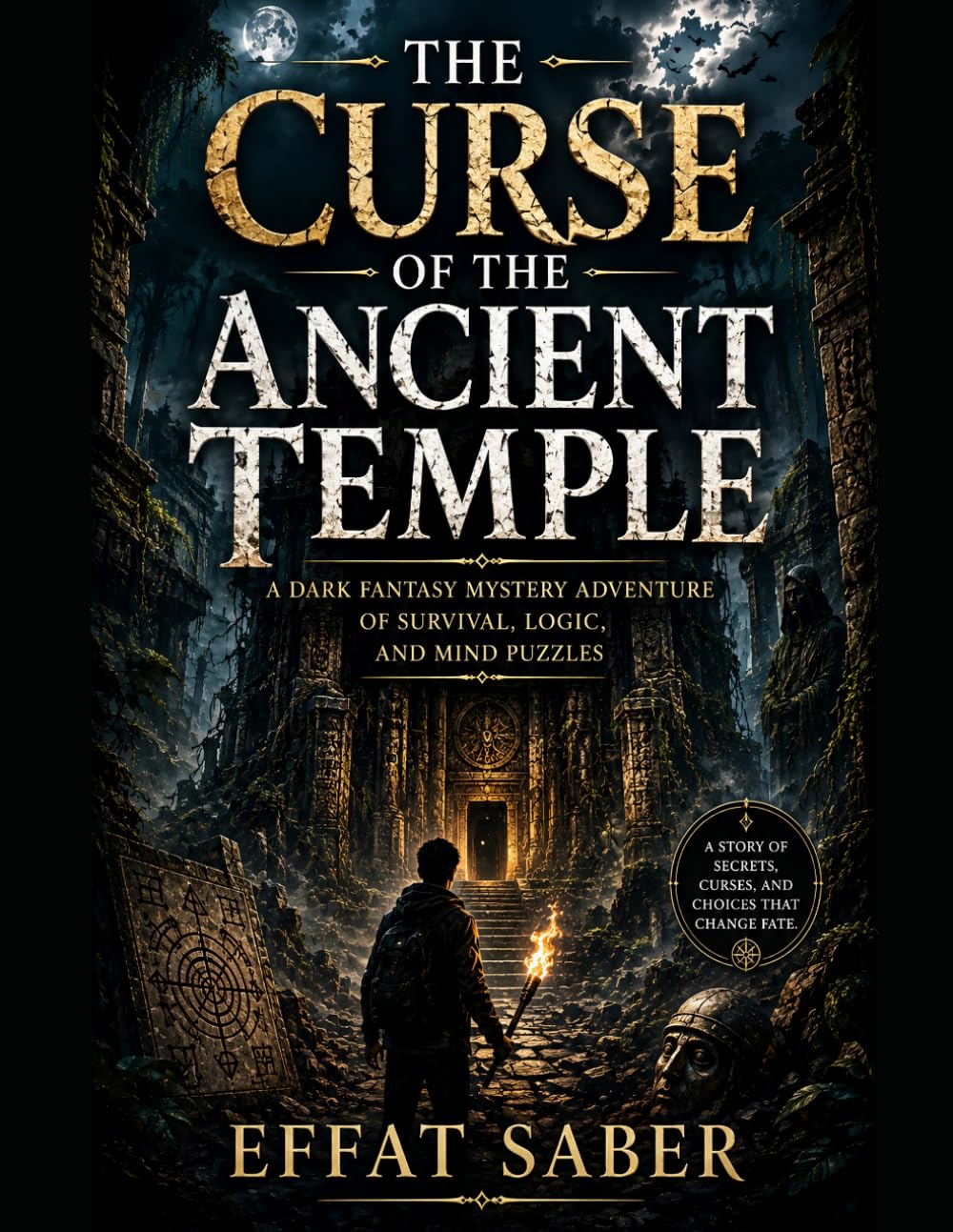 The Curse of the Ancient Temple: A Dark Fantasy Mystery Adventure of Survival, Logic, and Mind Puzzles