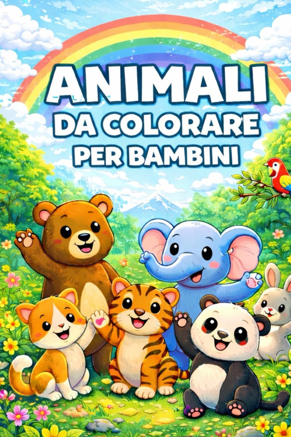 ANIMALI DA COLORARE PER BAMBINI