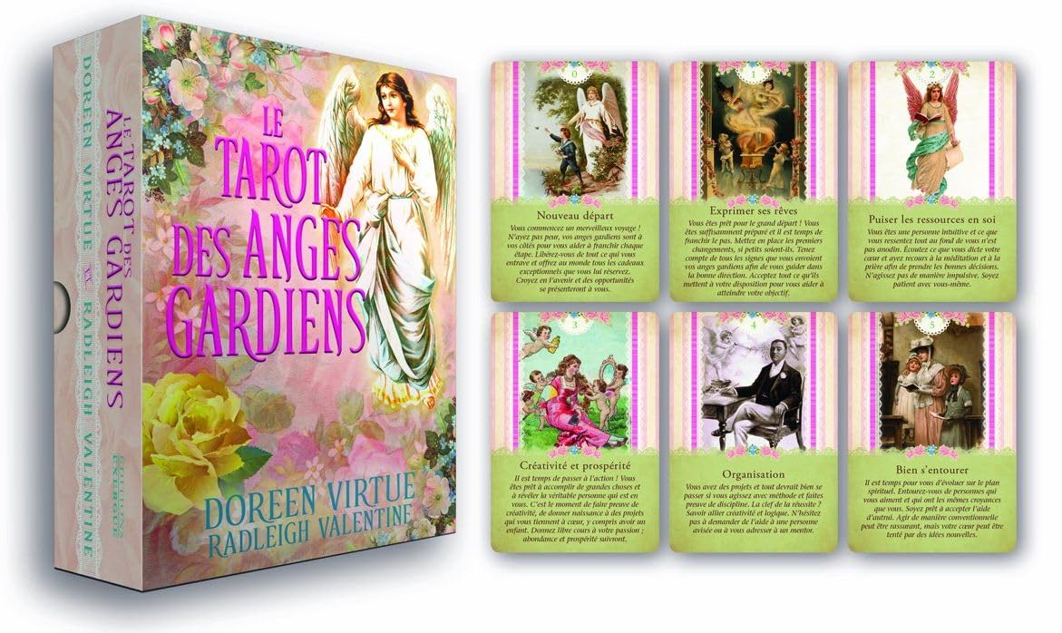 Amazon.co.jp: ガーディアンエンジェルタロットカード フランス語版