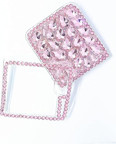 Miniatura 3 de Aikukiki Funda para Galaxy Z Flip 5, Galaxy Z Flip 5 5G, 3D hecha a mano con piedras deslumbrantes de cristal y diamantes con purpurina para Samsung