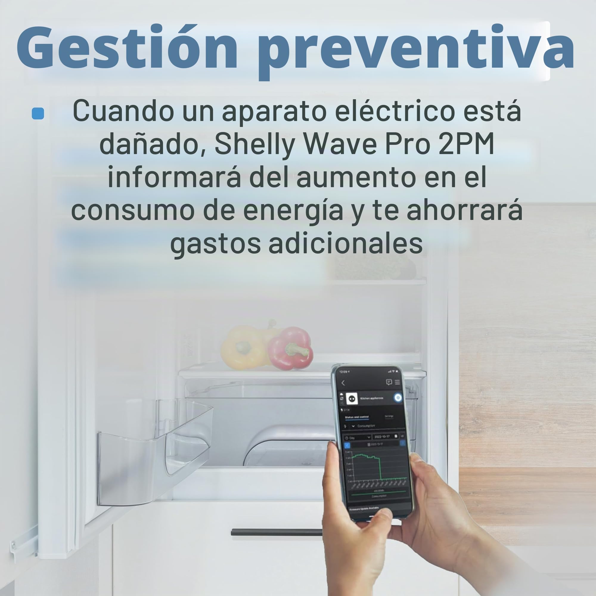 Shelly Wave Pro 2PM- 2 Canales De Carril DIN, Z-Wave 800 Series, Interruptor Inteligente Con Medición De Consumo, Automatización Del Hogar, Repetidor Red Extendida