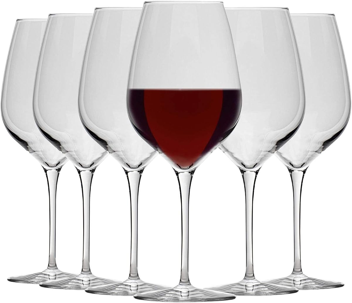 Copa de vino Bormioli Rocco Inalto Tre Sensi, 22 oz., X-grande, transparente