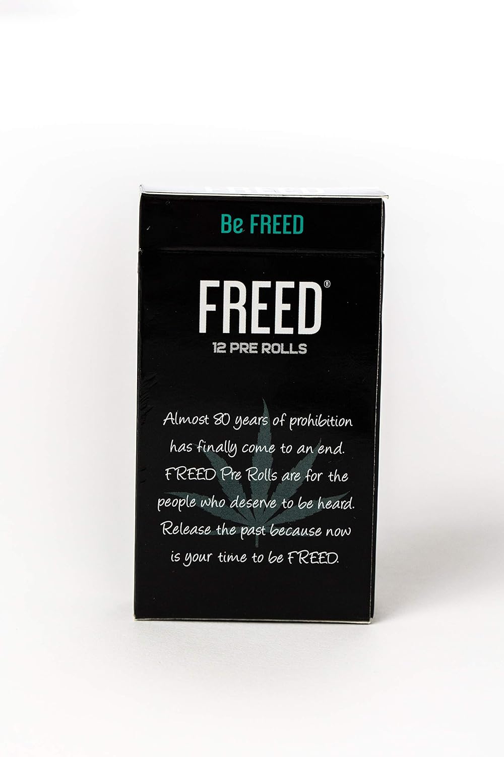 FREED - Herbal Cigarettes - 100% Natural Herbs - 1 Rectangular Carton (10 Packs per Carton) - 120 Smokes per Carton - Tobacco Free & Nicotine Free - Made in The USA