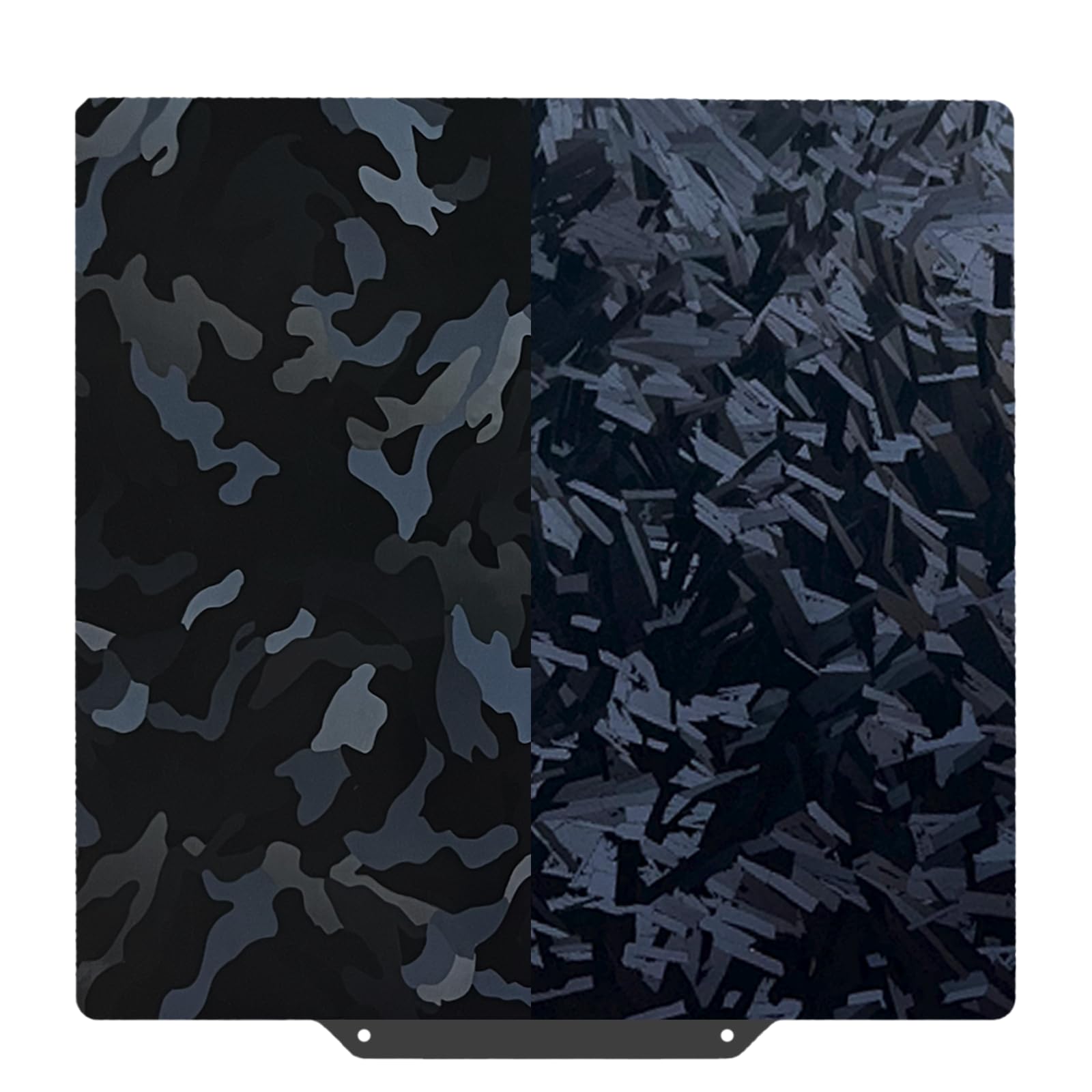 Adventurer Plaque de construction 5M pour imprimante 3D Adventurer 5M/5M pro/Ender 3/3 Pro/Ender 3 S1/Ender 3 V2 Neo/Ender 3 Neo 3D Lame en acier avec ressort de camouflage 235 x 235 mm