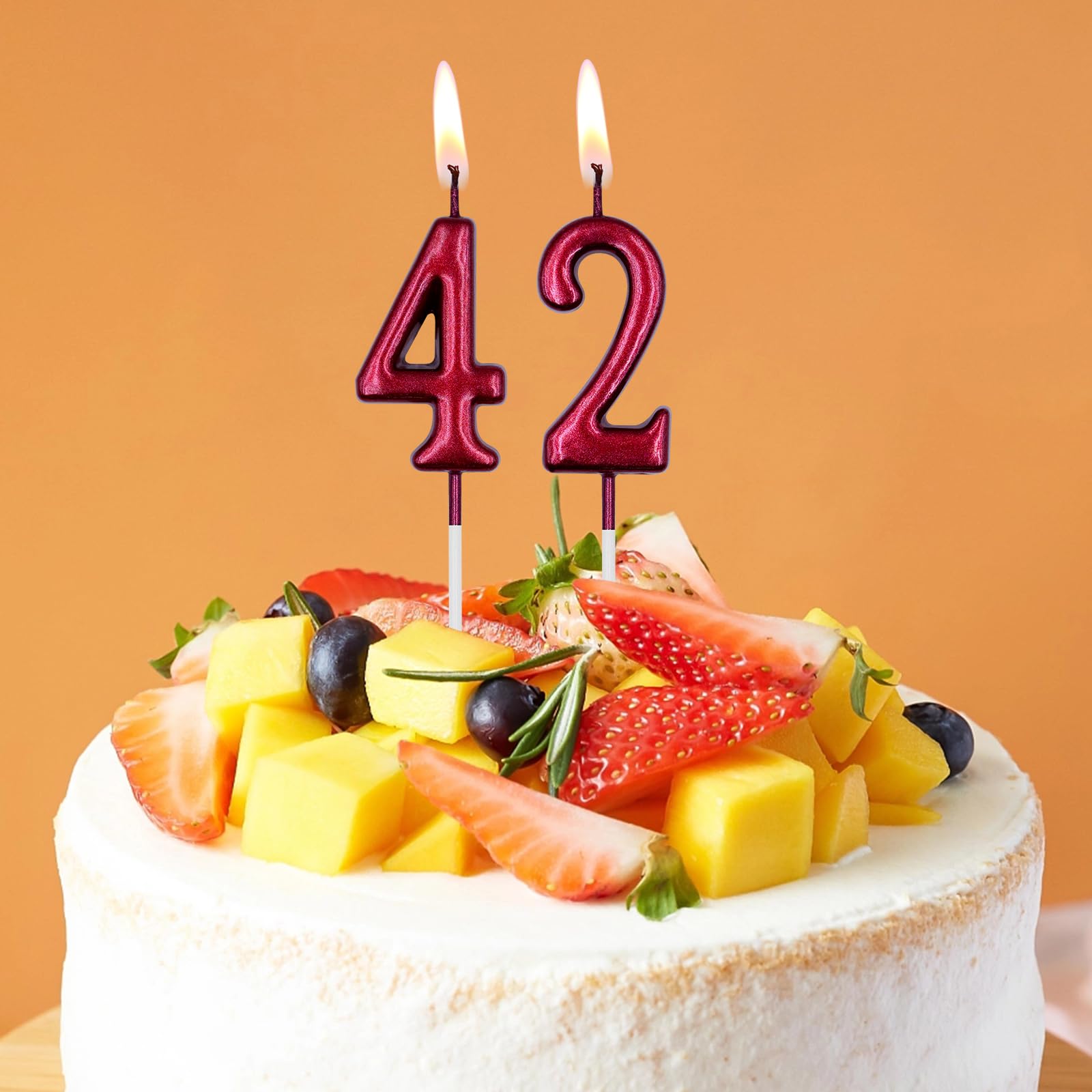 Amazon.com: 13th & 31st Birthday Candles, Red Number 13 31 Candle