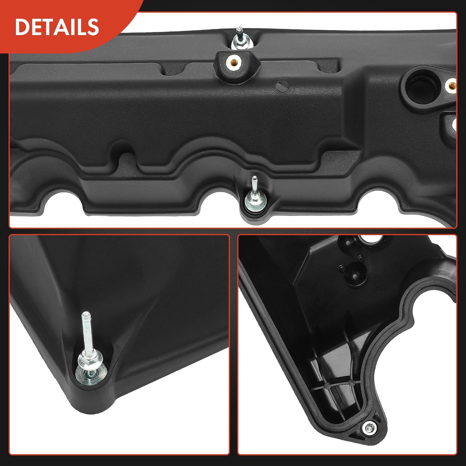 A-Premium Left Engine Valve Cover with Gasket & Mounting Bolts Compatible with Ford Explorer 2002-2005, Explorer Sport 2001-2003, Explorer Sport Trac 2001-2005, Ranger 2001-2005 & Mercury Mountaineer