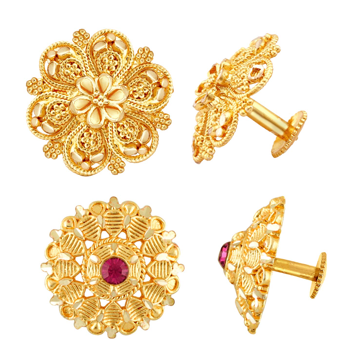 See full amazon price history chart for MEENAZ Earrings For Women girls Combo Set Pack Traditional Temple 1 One Gram Gold 18k Copper Brass Ruby Meenakari South Indian Screw Back Studs Tops Stud Fashion Stylish Hoop Bali Ear rings combo-M23 MEENAZ Earrings For Women girls Combo Set Pack Traditional Temple 1 One Gram Gold 18k Copper Brass Ruby Meenakari South Indian Screw Back Studs Tops Stud Fashion Stylish Hoop Bali Ear rings combo-M23 (B08P8XBC5M) Amazon Price History, Amazon Price Tracker