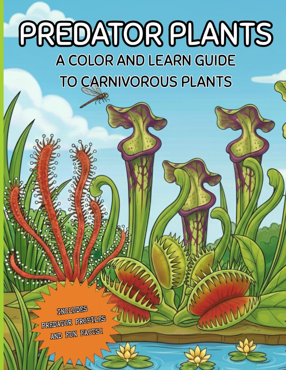 PREDATOR PLANTS: A COLOR AND LEARN GUIDE TO CARNIVOROUS PLANTS