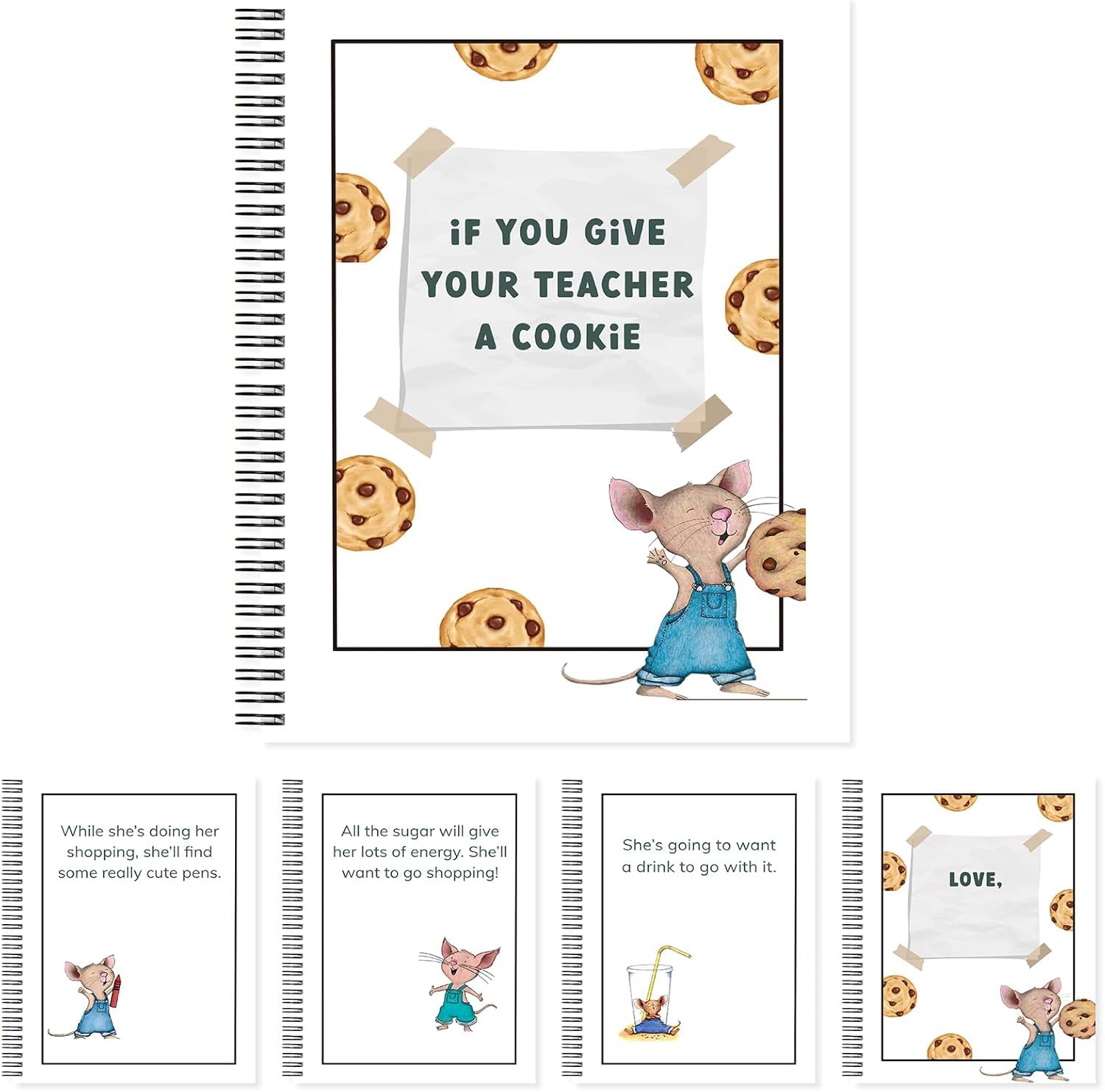 Libro de agradecimiento para profesores, libro de agradecimiento para profesores, regalo creativo y reflexivo para el día del profesor, libro de agradecimiento para profesores, 1 paquete