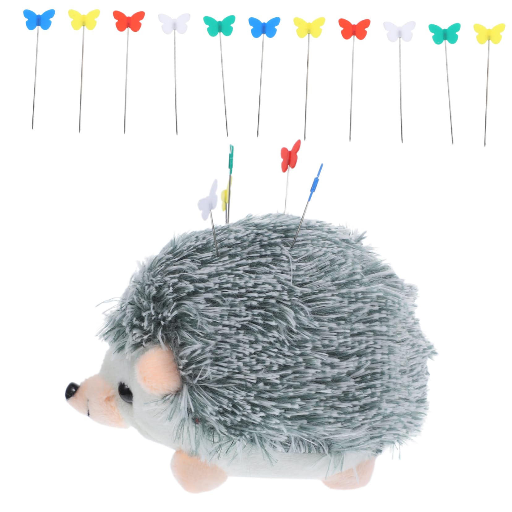 STOBOK 4sätze Niedliches Igel Nadelkissen Mit Bunten Stecknadeln Nähzubehör Für Kreative Projekte Handlich Und Sicher Für Nadeln Und Stecknadeln