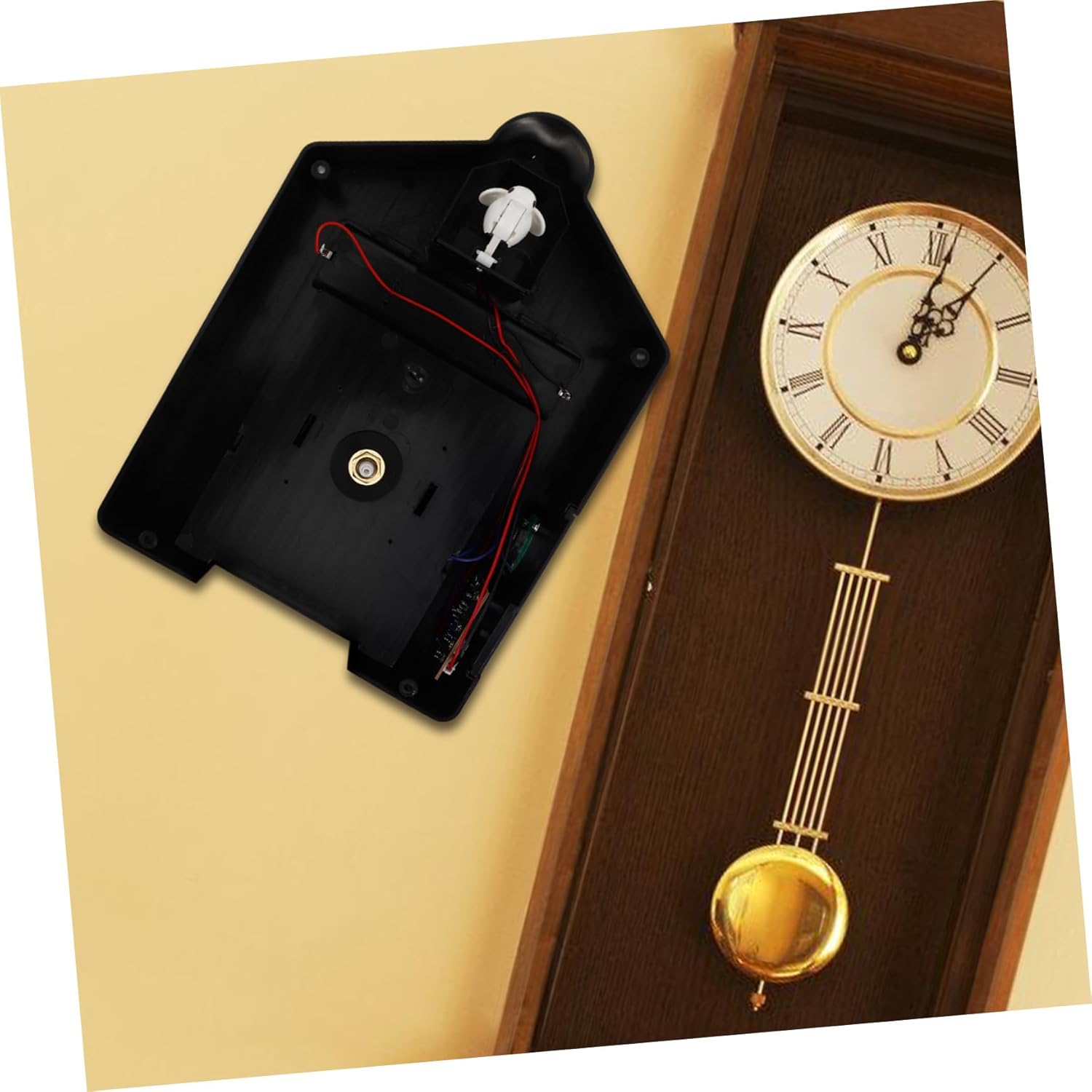 Silent Movement Wall Clock Parts Cuckoo Clock Mechanism Kit Battery Operated