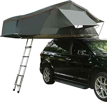 Amazon.co.jp: ルーフテント 3～5人用 車 ルーフテント 車上テント