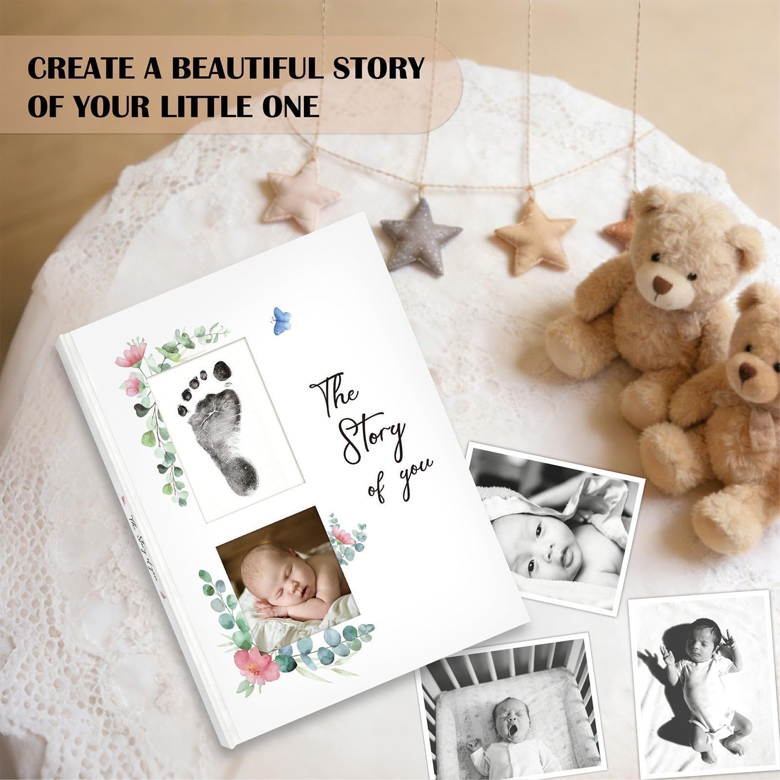 Libro dei ricordi per bambini per la gravidanza | Album fotografico per ragazzi, ragazze, famiglia, capodanno, commemorazione, casa, vacanze, feste