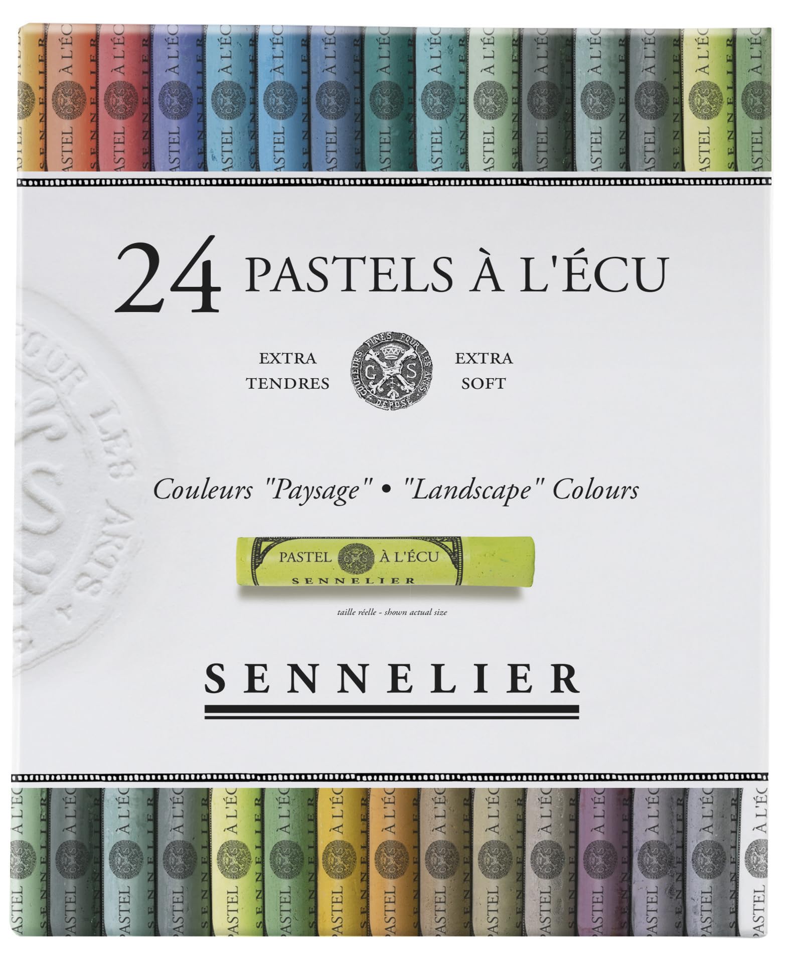Savoir-Faire SENNELIER Soft Pastels Set 24/Pkg-Landscape