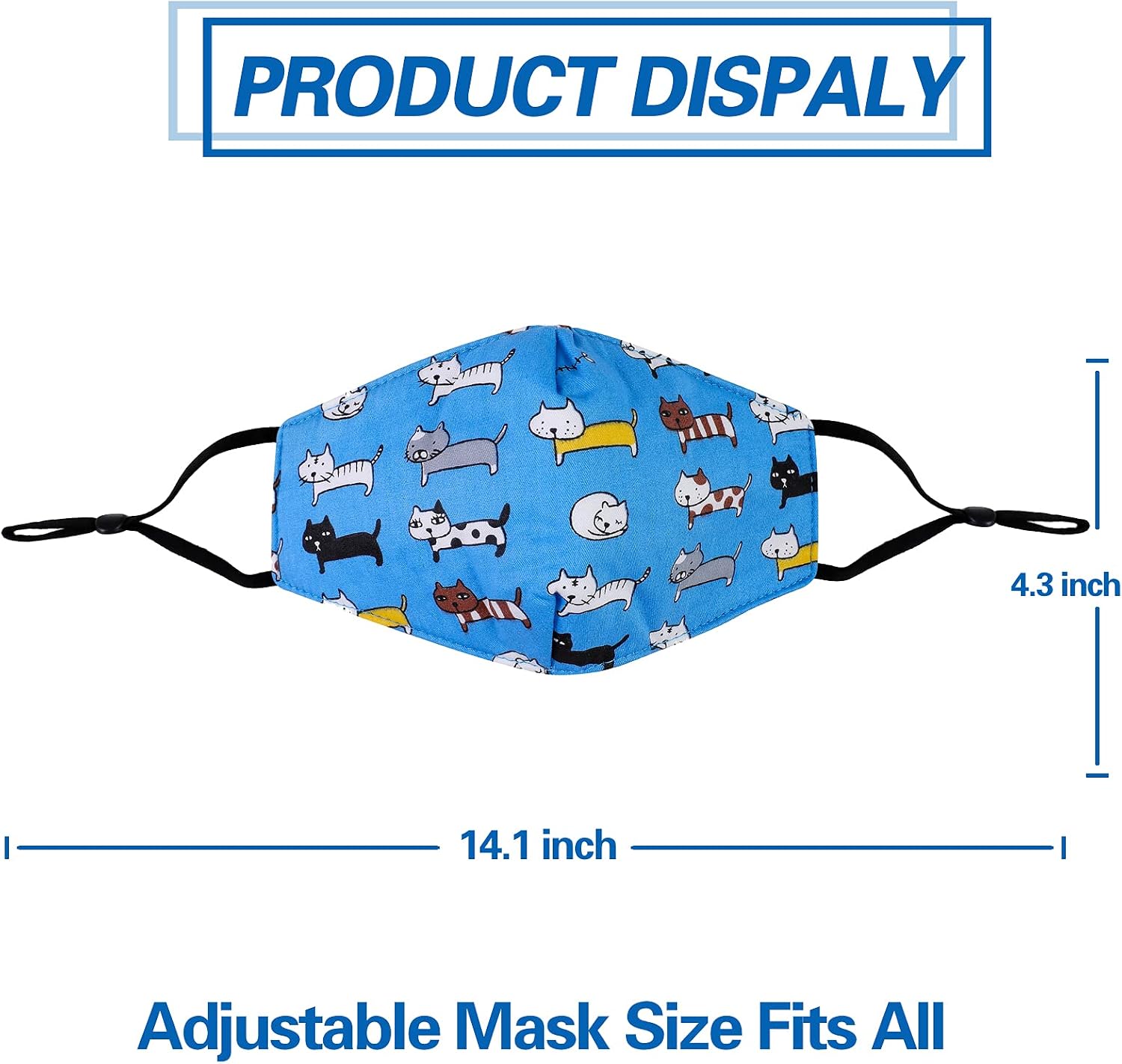 Kids Bling Sparkly Rhinestone Face Cloth Mask, Resusable Washable,The Best Gift for Girl Boy