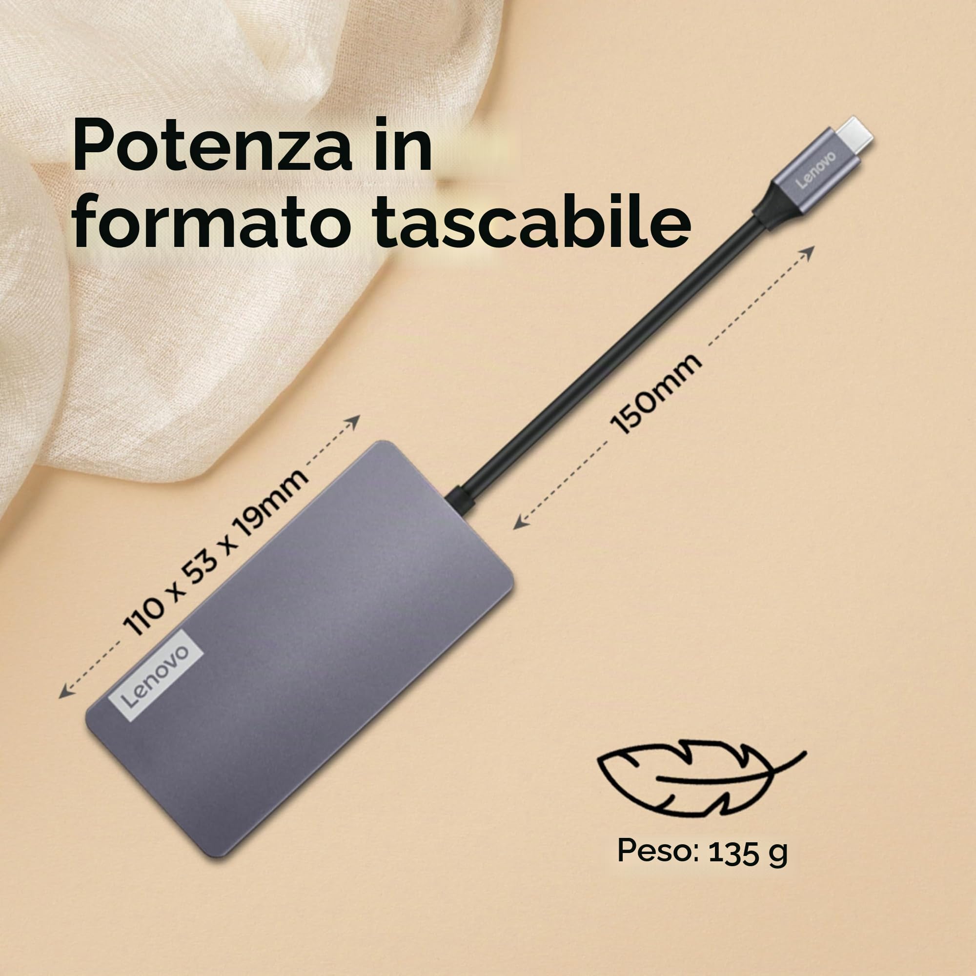 Lenovo 150 USB-C Travel Dock