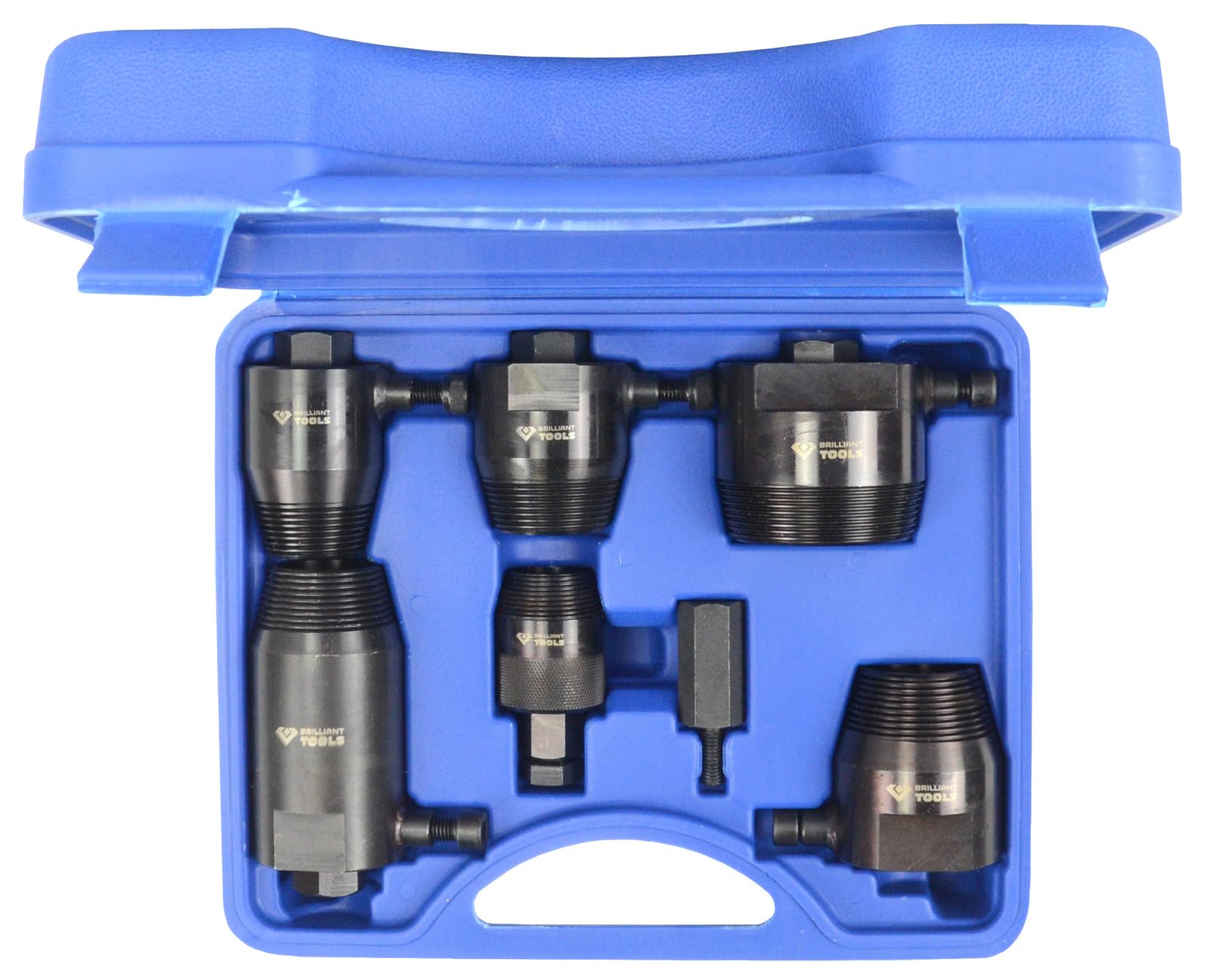 BRILLIANT TOOLS BT542070 Juego de extractores de retenes radiales de cigüeñal/árbol de levas para VAG [Powered by KS TOOLS]