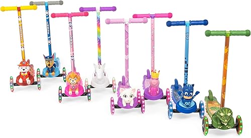 Miniatura 10 de Scooter for Kids Ages 3-5 - Extra Wide Deck & Foot Activated Brake, 3 Wheel Self Balancing Kids Toys for Boys & Girls