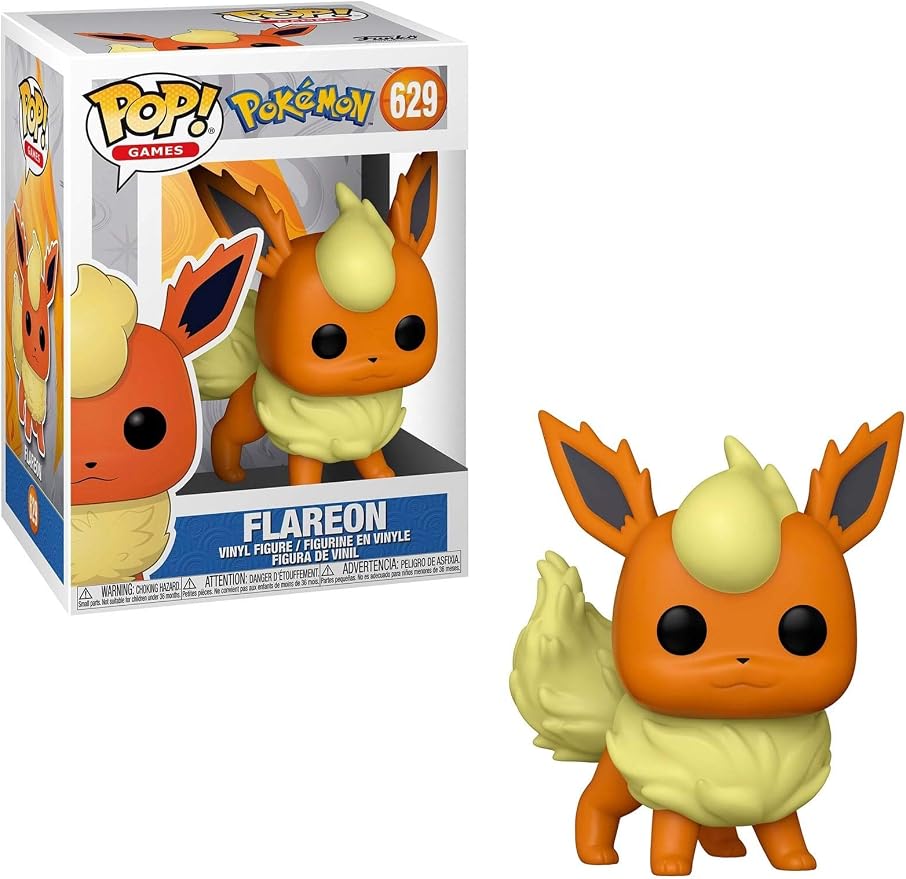 Funko Pop! Games: Pokemon - Flareon Vinyl Figure