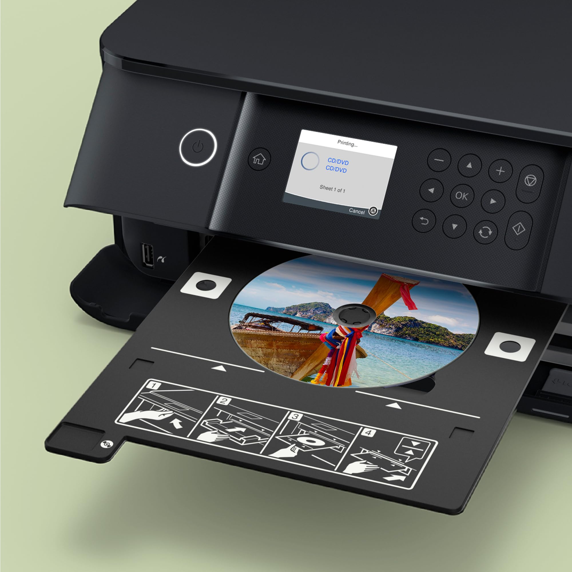 Epson Impresora de inyección de Tinta multifunción Expression Premium XP‑6100 A4 con conectividad inalámbrica