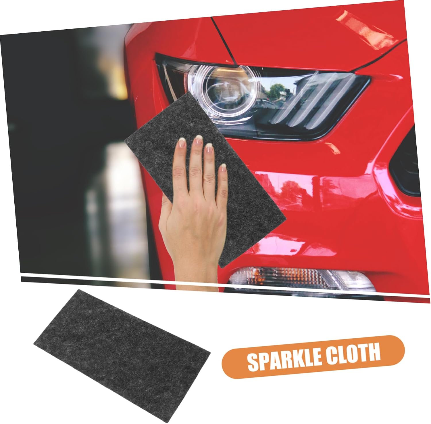 CHILDWEET 4pcs Nano Car Scratch Remover Car Paint Scratch Repair Nano Sparkle Cloth
