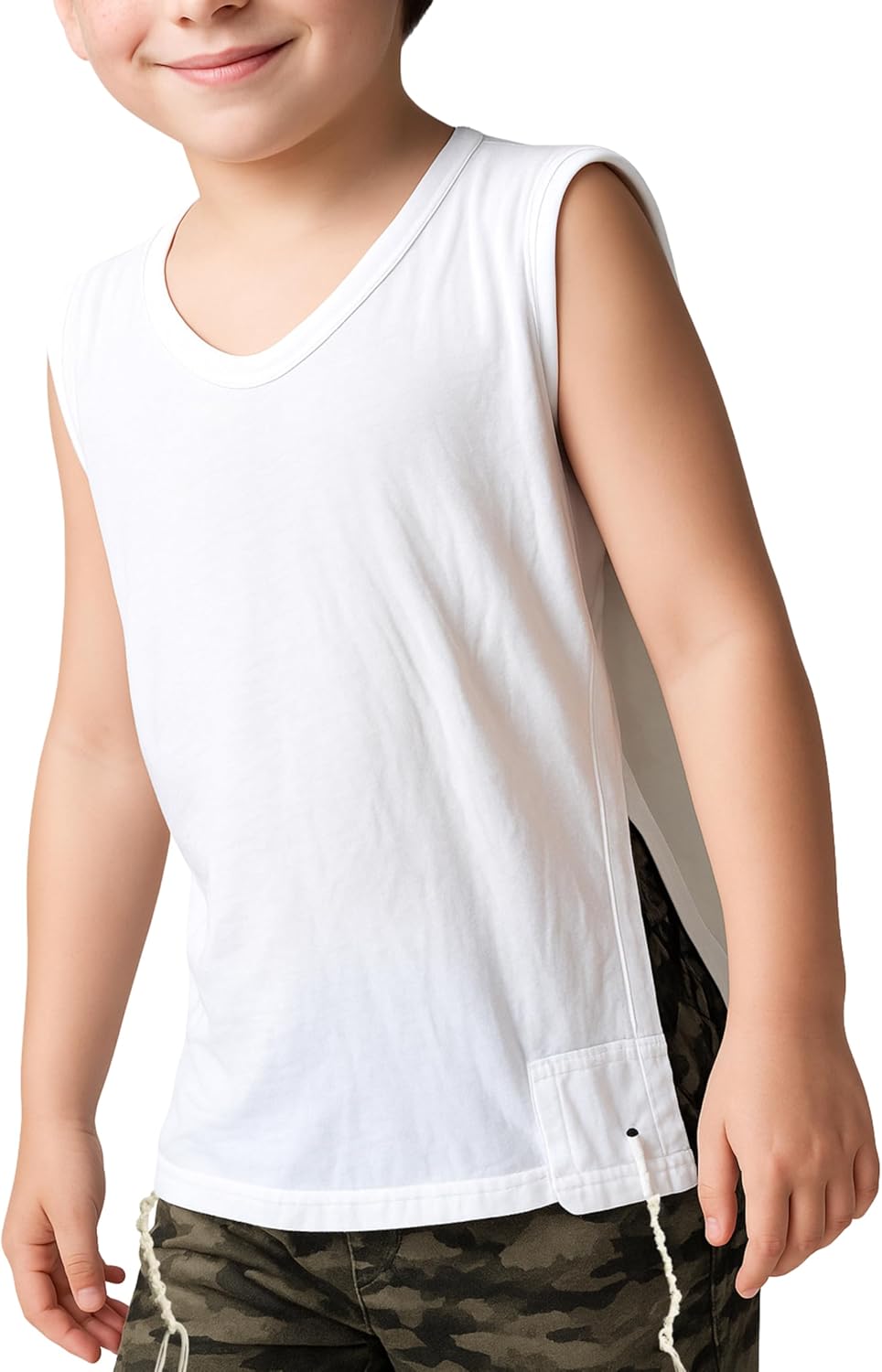5-Pack Tzitzit Shirt for Boys – 100% Cotton, Kosher, Made in Israel – Soft & Breathable Tallit Katan for Daily Wear