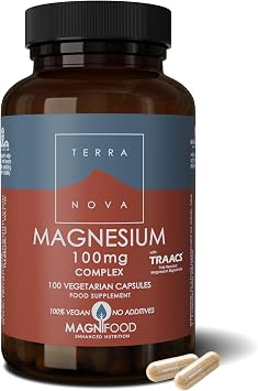 TERRANOVA Organic Magnesium 100Mg Complex, 100 CT
