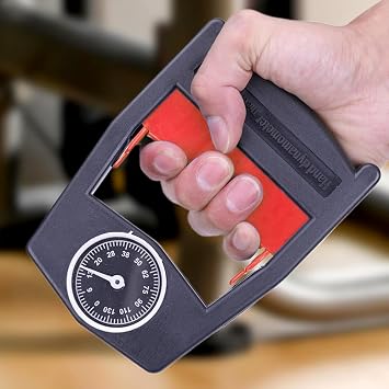 Grip Strength Tester, Hand Grip Dynamometer, Portable Handheld Tester for Forearm Training & Measurement, Handheld Arm Strength Gauge for Fitness Enthusiasts, Home Gym Equipment