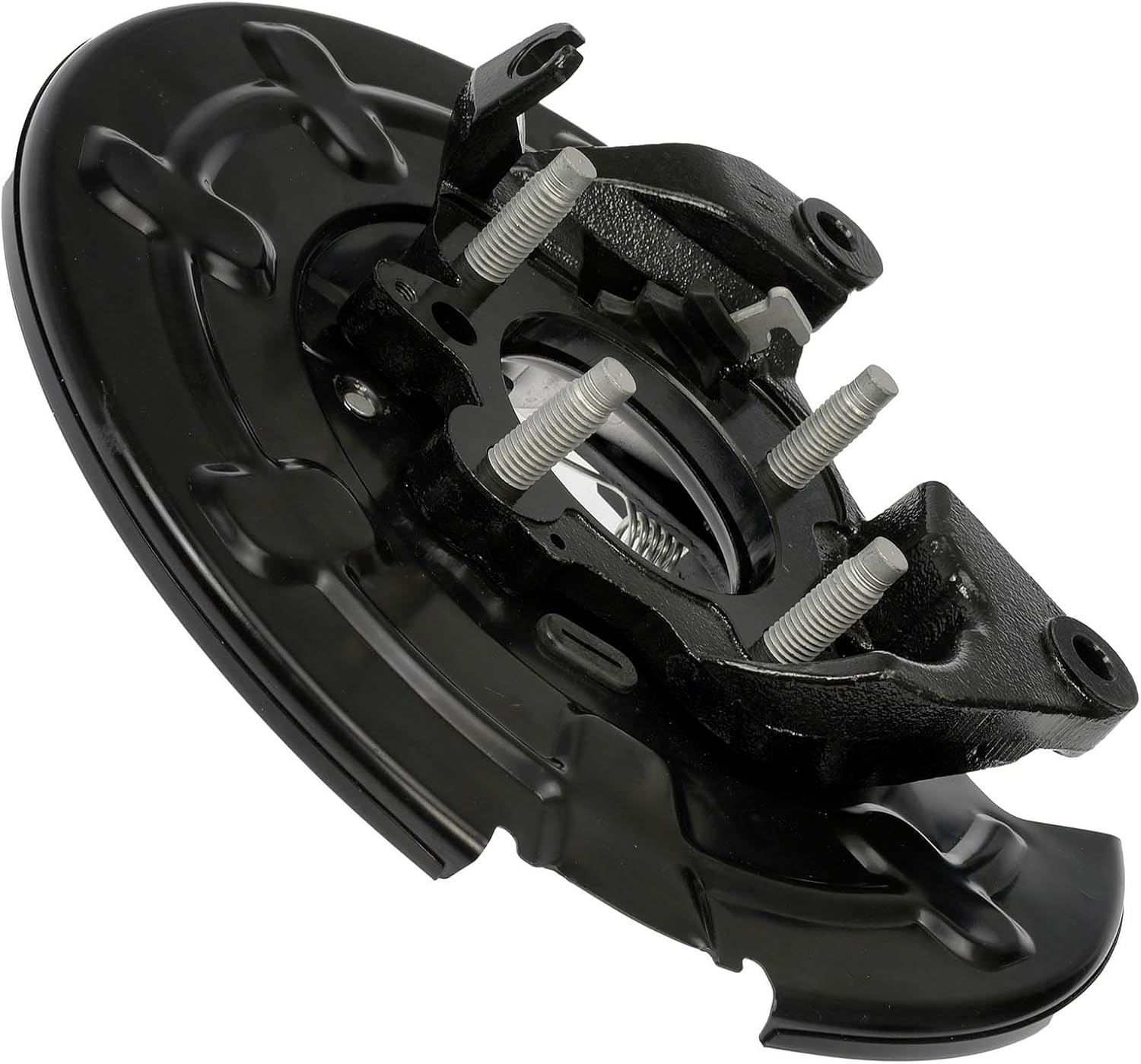 APDTY 162172 Loaded Brake Backing Plate - Rear Right
