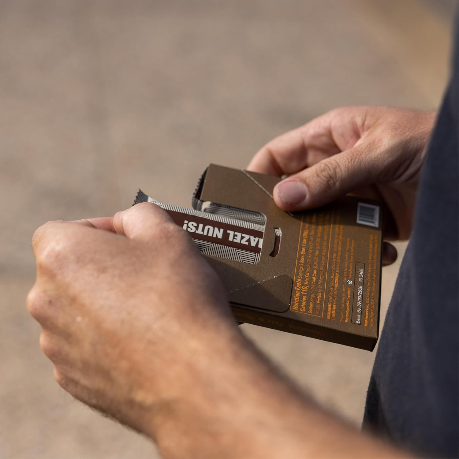 TCHO Hazel Nuts! Oat-Milk Chocolate Bars (10 pack) | Plant Based, Organic & Fair Trade | Non GMO, Non-Dairy, Vegan, Soy Free (2.1oz each)