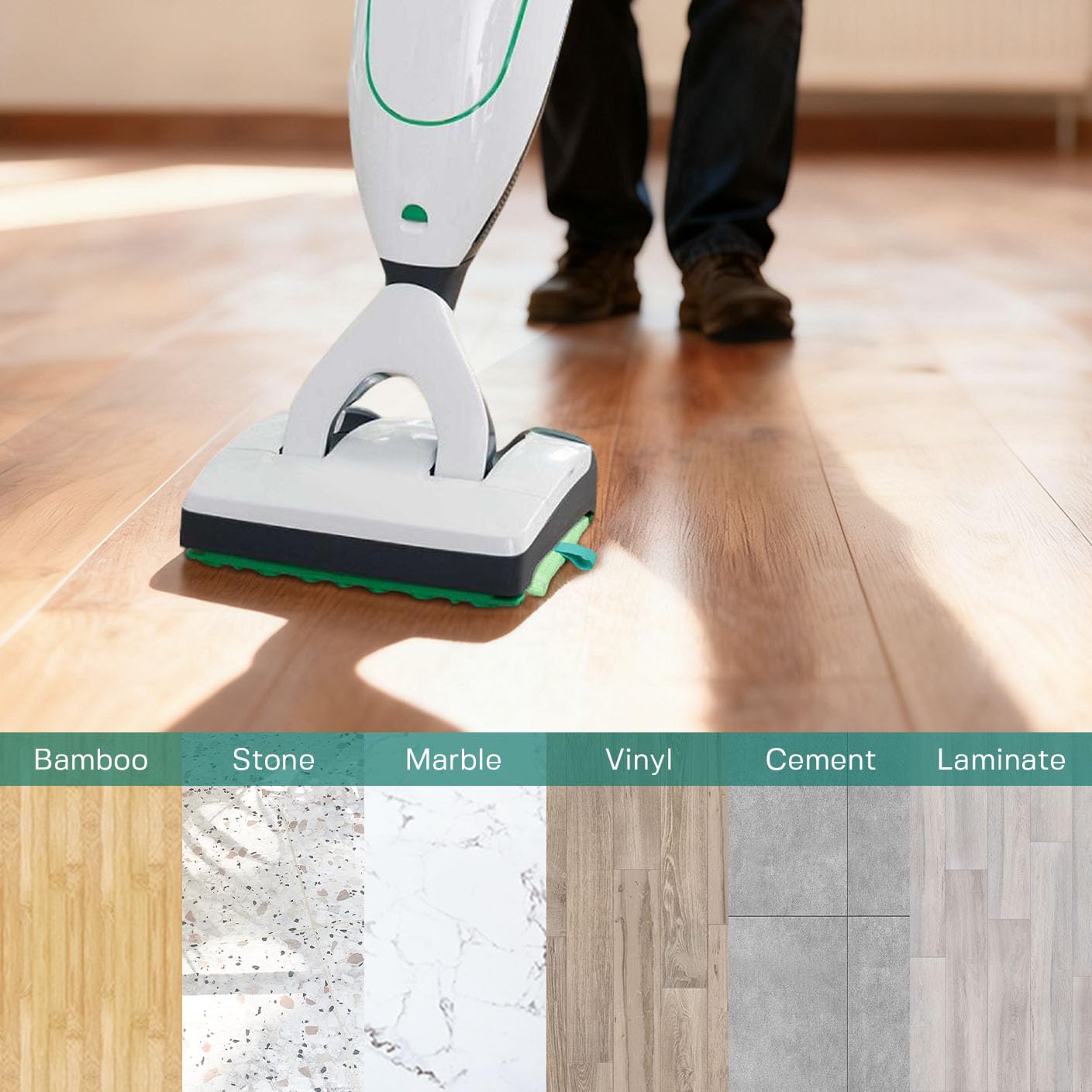 5 panni in microfibra compatibili con aspirapolvere Vorwerk per pavimenti duri MF600/SP600/SPB100/SP7 – Panno di pulizia di ricambio per Vorwerk Tiger Kobold, lavabile e riutilizzabile