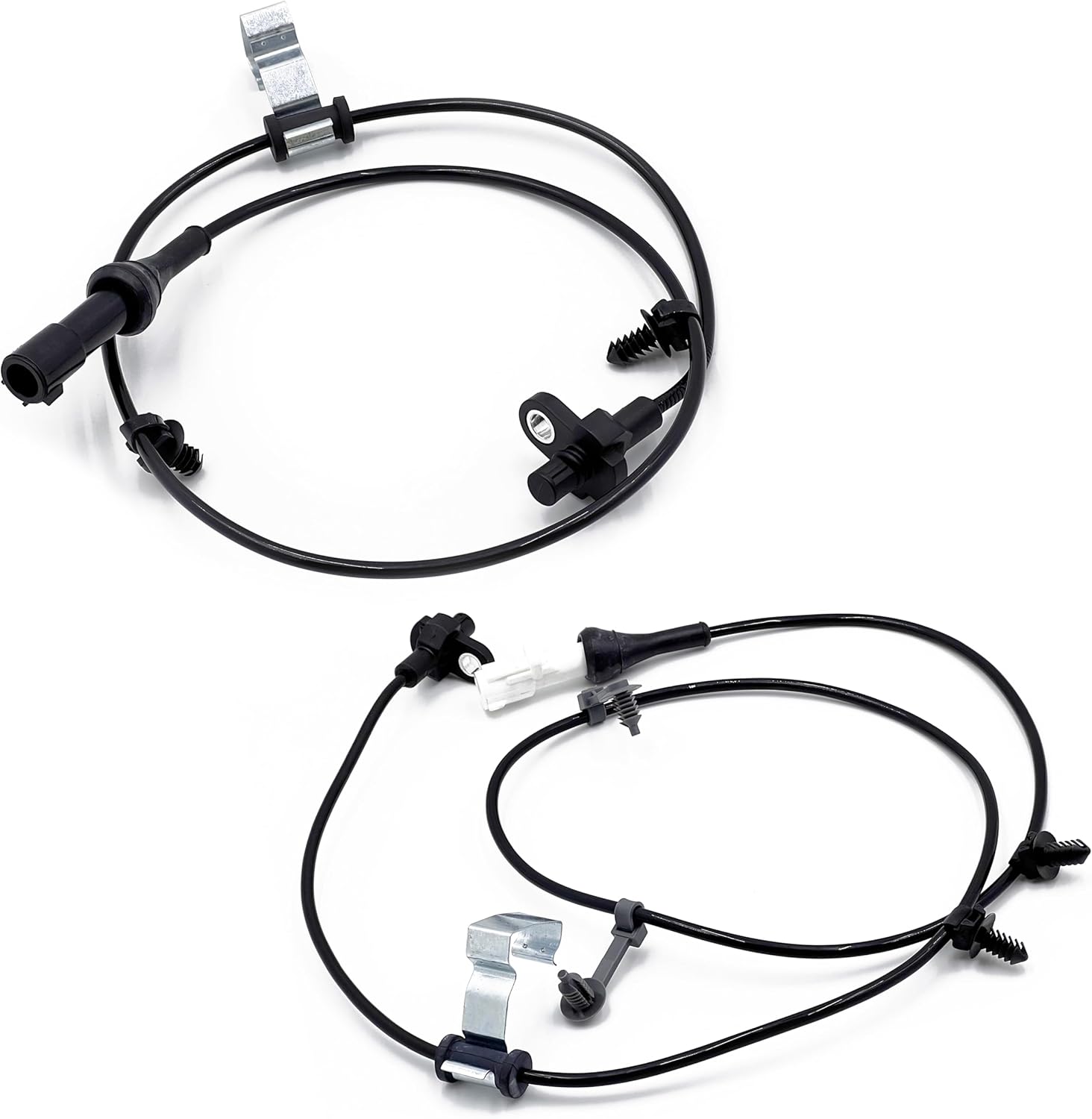 2Pcs Rear Left and Right ABS Wheel Speed Sensor Compatible with Ford 2007-2008 Edge Replacement for Lincoln 2007-2008 MKX V6 3.5L FWD Replaces 7T4Z2C191A ALS1609 7T4Z2C190A ALS1917