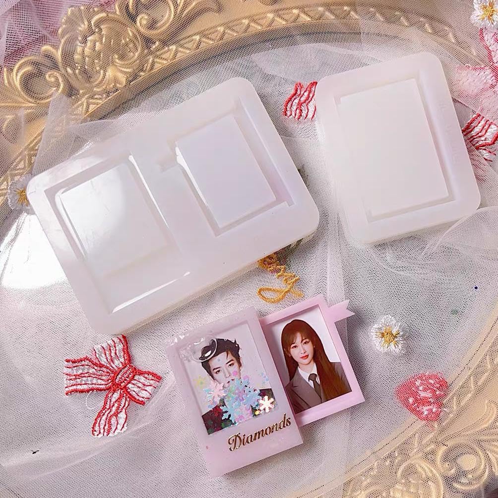 Amazon.co.jp: シリコンモールド トレカケース 写真入れ カードケース